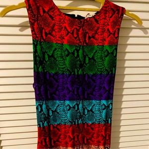 Alice and Olivia sleeves midi dress Sz 2